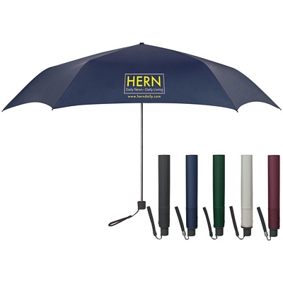 Customized 39 Arc Super Slim Folding Umbrella Promotional Umbrellas: Customized 39 Arc Super Slim Folding Umbrella