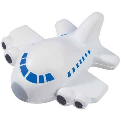 Customized Airplane Stress Relievers Promotional Stress Relievers: Customized Airplane Stress Relievers