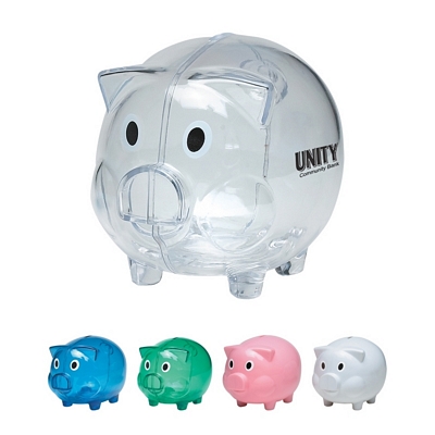 Promotional Piggy Banks: Customized Plastic Piggy Bank