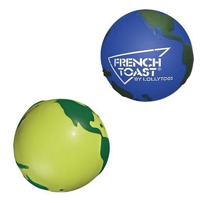 Promotional Stress Relievers: Customized Globe Stress Relievers