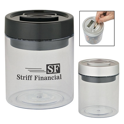 Customized Digital Coin Bank Promotional Coin Banks: Customized Digital Coin Bank