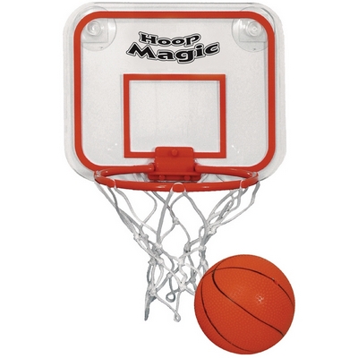 Promotional Games: Customized Mini Basketball & Hoop Set