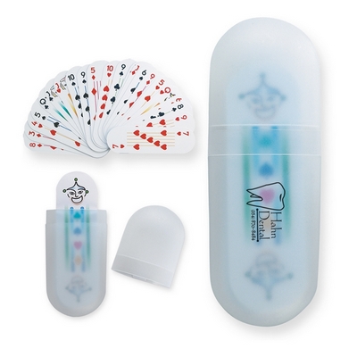 Promotional Games: Customized Travel Deck of Cards and Case