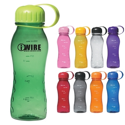 Promotional Sports Bottles: Customized 18 oz. Polycarbonate Water Jug Water Bottle