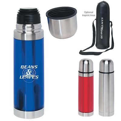 Promotional Thermoses: Customized 16 oz. Stainless Steel Thermos