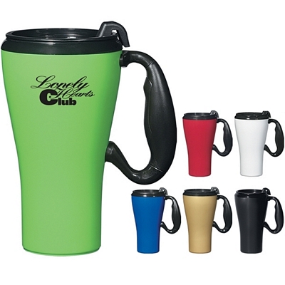 Customized 16 oz. Grab this Travel Mug Promotional Travel Mugs: Customized 16 oz. Grab this Travel Mug