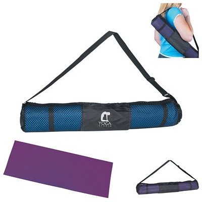 Promotional Yoga Mats: Customized PVC Yoga Mat and Carrying Case