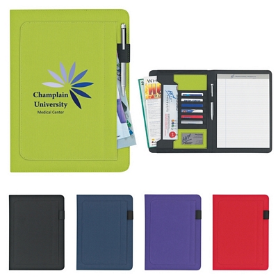Customized Ripstop 8-1-2 x 11 Portfolio Promotional Padfolios: Customized Ripstop 8-1-2 x 11 Portfolio