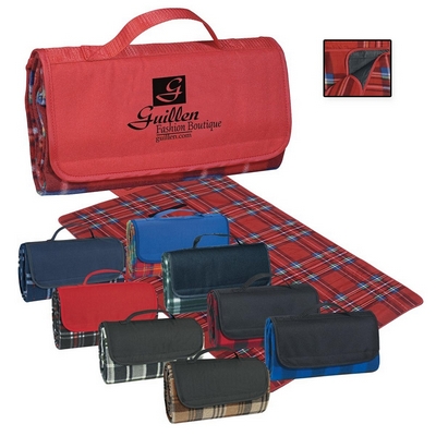 Promotional Blankets: Customized Roll-up Picnic Blanket