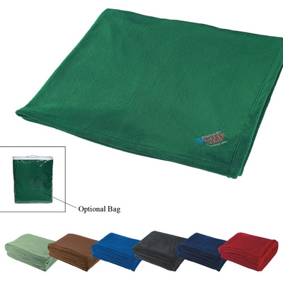 Customized Chenille Embroidered Blanket Promotional Blankets: Customized Chenille Embroidered Blanket