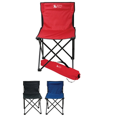 Promotional Chairs: Customized Price Buster Folding Chair with Carrying Bag