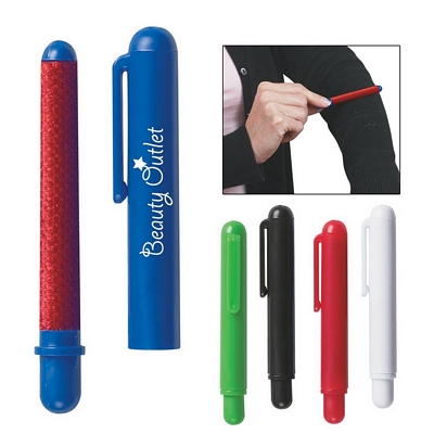 Customized Pocket Lint Stick Brush Promotional Lint Brushes: Customized Pocket Lint Stick Brush