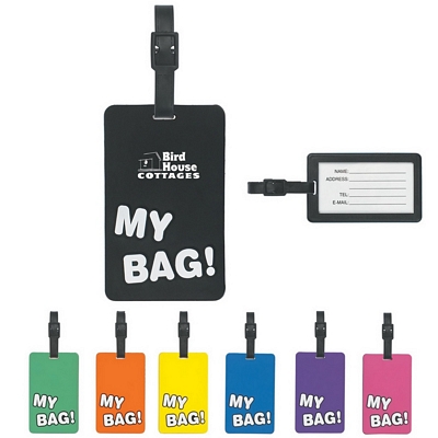 Customized My Bag! Luggage Tag Promotional Luggage Tags: Customized My Bag! Luggage Tag