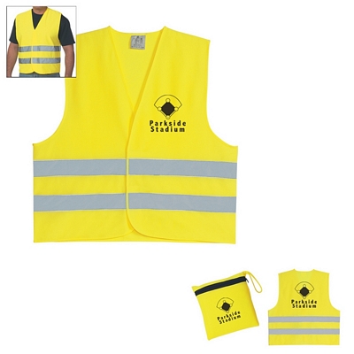 Customized Reflective Travel Safety Vest Promotional Safety Vest: Customized Reflective Travel Safety Vest