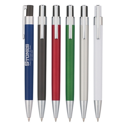 Promotional Plastic Pens: Customized Urban Cap-Action Retractable Pen