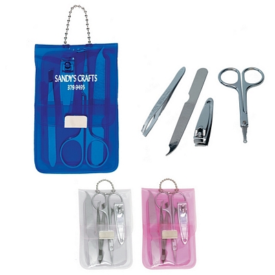 Promotional Manicure Kits: Customized Vinyl Manicure Set