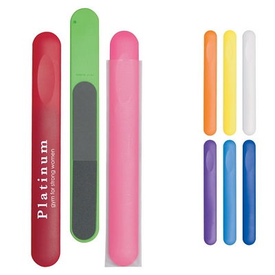 Customized Nail File in Sleeve Promotional Manicure Kits: Customized Nail File in Sleeve