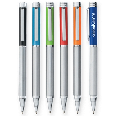 Customized The Venue Metal Twist Pen Promotional Metal Pens: Customized The Venue Metal Twist Pen