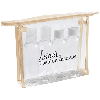 Customized The Whatever 2 oz. Bottle Travel Set Promotional Toiletry Kits: Customized The Whatever 2 oz. Bottle Travel Set
