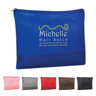 Promotional Toiletry Bags: Customized Mesh Vanity Bag