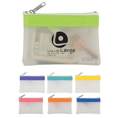 Promotional Coin Pouches: Customized Zippered Coin Pouch
