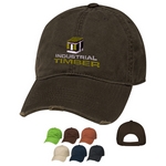 Promotional Caps: Customized Embroidered Torn Visor Cap