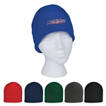 Promotional Beanie Caps: Customized Double Layer Fleece Beanie Cap