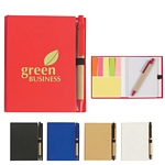 Promotional Notebooks: Customized Eco-Friendly Recycled Notebook With Pen