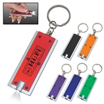 Promotional LED Key Chains: Customized Rectangular LED Key Chain