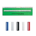Promotional Magnifying Glasses: Customized Plastic 6 Ruler with Magnifying Glass