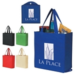 Promotional Grocery Shopping Bags: Customized NonWoven Foldable Shopping Tote Bag