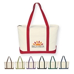 Promotional Tote Bags: Customized Large Heavy Cotton Canvas Boat Tote Bag