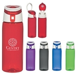 Promotional Sports Bottles: Customized 24 oz. Hybrid Polycarbonate Bottle with Stainless Bottom