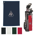 Promotional Golf Towels: Customized Embroidered 100% Cotton Golf Towel