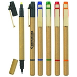 Promotional Plastic Pens: Customized Dual Function Eco-Friendly Pen Highlighter