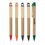 Promotional EcoFriendly Pens: Customized Eco-friendly Wooden Clip Retractable Pen