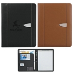 Promotional Padfolios: Customized Eclipse Bonded Leather 8-1-2 X 11 Portfolio