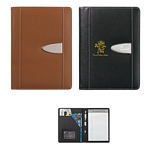 Promotional Junior Padfolios: Customized Eclipse Bonded Leather 5 x 7 Portfolio