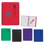 Promotional Notebooks: Customized 5 x 7 Spiral Pocket Notebook and Pen