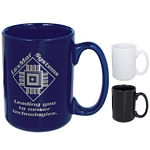 Promotional Ceramic Mugs: Customized 15 oz. El Grande Ceramic Mug