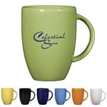 Promotional Ceramic Mugs: Customized 12 oz. Europa Coffee Mug
