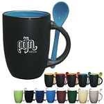 Promotional Ceramic Mugs: Customized 12 oz. The Spooner Mug
