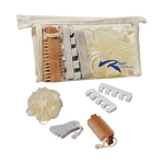 Promotional Manicure Kits: Customized Small Bath Sponge Foot Care Kit