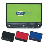 Promotional Binder Cases: Customized Zippered Classroom 3-Ring Binder Case