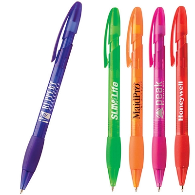 Promotional Pens: Kiwi Push Top Pen Customized Pen: Kiwi Push Top Pen