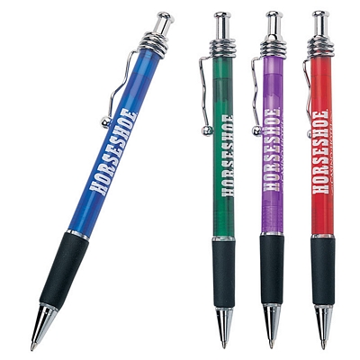 Promotional Pens: Clipper Curvey Clip Pen Customized Pen: Clipper Curvey Clip Pen