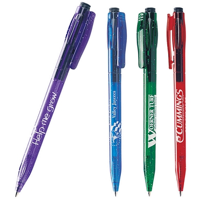 Promotional Pens: Galaxy Sparkle Pen Customized Pen: Galaxy Sparkle Pen