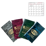 Customized Products: Marbled Monthly Calendar Planners