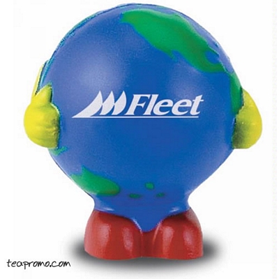 Promotional Globe Man Stress Ball - Promotional Products