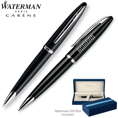 Customized Waterman Carene Black Sea ST Roller Ball Pen